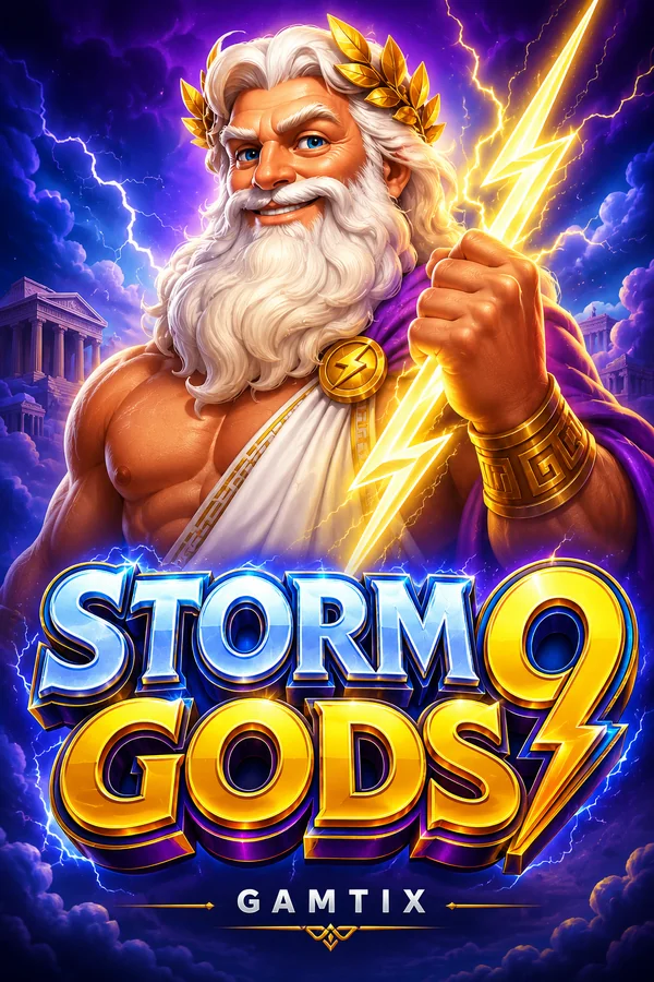 Storm Gods 9 slot by Gamtix at Card Crush